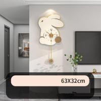 ราคา นาฬิกาแขวนผนังสไตล์นอร์ดิกที่ทันสมัยแบบมินิมอลนาฬิกาแฟชันควอทซ์ทันสมัยนาฬิกาติดผนังตกแต่งทางเข้าสำหรับบ้านห้องนั่งเล่นร้านอาหาร (21789723726)