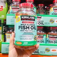 ราคา Kirkland Wild Alaskan Fish Oil 1400 mg 230 Softgels Exp 10 2025 (22669858593)