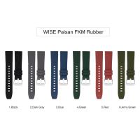 ราคา WISE สายนาฬิกา สายยาง FKM Paisan ขนาด 20 mm บัคเคิล AD9 (15877706311)