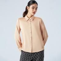 ราคา ESPADA เสื้อเชิ้ตผ้าซาตินมันวาว ผู้หญิง สีทอง Satin Sheen Shirt 04852 (22119496010)