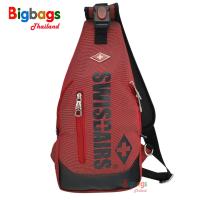 ราคา BigBagsThailand กระเป๋าเป้ กระเป๋าคาดอก กระเป๋าสะพายพาดลำตัว สะพายเฉียง สไตล์ญี่ปุ่น แบรนด์ SwisAirs รุ่น KS7 new arrival (4509322159)