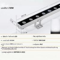 ราคา Wall Washer led ไฟย้อมตึก ไฟส่องตึก 18W แสง warm ขาว เเสงสว่าง คุณภาพสูง ไฟส่องกำแพง โคมไฟส่องผนัง ไฟส่องพื้นกำแพง (21987628930)