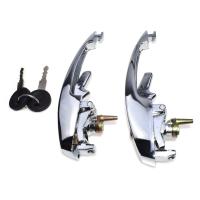 ราคา 1 Pair Left Right Outer Door Handles with 2 Keys for Super Bug 1968 1979 113898205M113837205M New (22572375372)