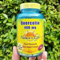 ราคา เควอซิติน Quercetin 400 mg 100 Veggie Caps Natures Life เควอซิทิน (3278824278)