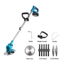 ราคา Makita เครื่องตัดหญ้า เครื่องตัดหญ้าไฟฟ้า กรรไกรตัดหญ้า 259VF เครื่องตัดกิ่ง เครื่องตัดหญ้าขนาดเล็ก แต่งกิ่งไม้ แบตLithuim Ion2ก้อน (22494915827)