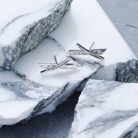 ราคา SWAN Luxuriate Long Cross Stud Earring ต่างหูเงินแท้ ต่างหูติดหู ดีไซน์ทรงไขว้ ฝังเพชรคิวบิกเซอร์โคเนีย cubic zirconia (21552976335)