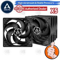 ราคา CoolBlasterThai ARCTIC P14 PWM PST BLACK 140 mm X5 Value Pack PC Fan Case ประกัน 6 ปี (707186147)
