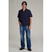 ราคา Mc jeans เสื้อเชิ้ต ผู้ชาย เสื้อฮาวายแขนสั้น สีกรมท่า MSSZ253 (22425842676)