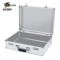 ราคา กล่องเครื่องมืออลูมิเนียมอัลลอยด์ KOZEEY กล่องเครื่องมือกรอบอลูมิเนียมอเนกประสงค์กล่องเครื่องมืออลูมิเนียมสำหรับจัดเก็บอุปกรณ์ (22129500937)