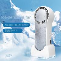 ราคา Desktop Mini Fan Portable Air Conditioner Cooler Handheld Fans USB Rechargeable Electric Fan Outside Travel (22549253857)