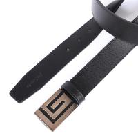 ราคา Guy Laroche เข็มขัดหนังผู้ชาย สีดำ BB54003S3BB (22764650642)