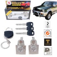 ราคา กุญแจประตู รถยนต์ สวิตซ์กุญแจ SOLEX รุ่น มิตซูบิชิ ไทรทัน MITSUBISHI TRITON ปี 2005 2014 1 ชุด (6004470318)