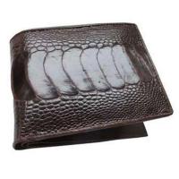 ราคา หนังแท้ของแท้ ต้องที่ร้านThaiComplex Cool Genuine Ostrich กระเป๋าหนังนกกระจอกเทศแท้แข้งเต็มใบ Bifold Wallet งานสวย งานเนียบ กระเป๋าสตางค์ใช้ได้ทั้งสตรี บุรุษ แถมโคมไฟ LED (9052433382)