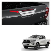 ราคา คิ้วไฟเบรคดวงที่สาม ครอบไฟเบรค สีโครเมียม จำนวน 1ชิ้น Toyota Hilux Revo Prerunner โตโยต้า ไฮลัก รีโว่ พรีรันเนอร์ ไฮลักซ์ ไฮลัค ปี 2021 2022 2ประตู 4ประตู (9731990146)