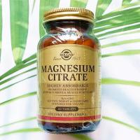 ราคา แมกนีเซียม ซิเตรต Magnesium Citrate 420 mg Solgar (13759883710)
