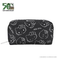 ราคา Lesportsac Rectangular Cosmetic กระเป็าเครื่องสำอางค์ Style 6511 Lesportsac x Hello kitty (22541176850)