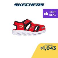 ราคา Skechers สเก็ตเชอร์ส รองเท้าเด็กผู้ชาย Boys S Lights Hypno Splash Hydro Fun Shoes 400612N RDBK (21696470689)
