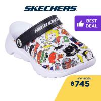 ราคา Skechers สเก็ตเชอร์ส รองเท้าเด็กผู้หญิง Girl DC Collection GOwalk 5 Foamies Shoes 319508L WBMT (21004797635)