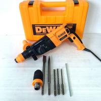 ราคา Dewalt สว่านโรตารี่ 3 ระบบ 8 หุน 26mm Rotary Hammer 2100W พร้อมกล่องจัดเก็บอุปกรณ์คุณภาพ (22537165530)