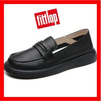 ราคา FitFlop Lulu รองเท้าสําหรับผู้หญิงหนังแฟชั่นโลฟเฟอร์ Loafers (21304658964)
