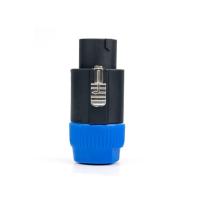 ราคา New Arrivals 8pcs 8pins Speak Connector Professional Speaker Adapter Speak Power 8 Pin 8p Male Plug Female Panel Mount Nl8 (21183968029)