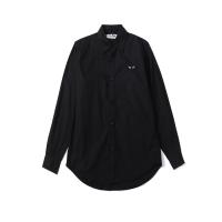 ราคา Comme Des Garcons เสื้อของแข็ง CDG Play คลาสสิกรักเย็บปักถักร้อยเสื้องานแต่งงานชุด (16604359212)