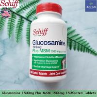 ราคา Glucosamine Plus MSM Hyaluronic 150 Coated Tablets Schiff กลูโคซามีน ซัลเฟอร์ ไฮยาลูรอนิค (7367152352)