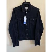 ราคา Wrangler แจ็คเก็ตยีนส์ผู้ชาย สีดำ ผ้ายืด นุ่มใส่สบาย ทรงregular fit ราคาป้าย 2990 บาท ของแท้ (21954036239)