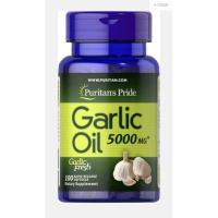 ราคา ตรงปก ของแท้ นำเข้า สั่งแล้วรอเข้าไทย น้ำมันกระเทียมสกัด 5000mg Garlic oil 5000mg (18218804863)