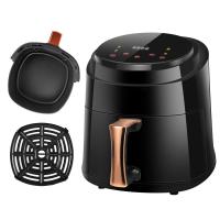 ราคา หม้อทอดไร้น้ํามัน หม้อทอดไฟฟ้า 8ลิตร หม้อทอดไร้น้ำมันอัจฉริยะ 360 การควบคุมอุณหภูมิที่แม่นยำหม้อทอด หม้ออบลมร้อน (22696122223)