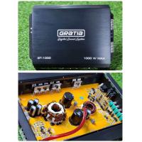 ราคา คลาสดี ขับซับ GRATIA รุ่น GT 1000 กำลังขับ1000w ขับซับ10 ได้2ดอก เครื่องขยายเสียง เพาเวอร์แอมป์ Class D กาเทียร์ แท้ (22299579839)