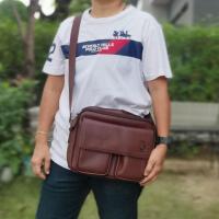 ราคา กระเป๋าสพายข้าง ใช้งานได้ทั้งผู้ชายและผู้หญิง แบรนด์แท้ 100 หนัง PU เงา งานสวย ใส่ของได้เยอะ หนังอยู่ทรง ใส่ของมาก หรือน้อยก็ไม่ย้วย (12591284245)