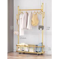 ราคา HFJ ที่แขวนหมวก เสาไม้แขวนสูท ที่แขวนผ้า 170 ซม ที่แขวนกระเป๋า ราวตากผ้าอเนกประสงค์ ราวตากผ้าเหล็ก Coat Rack (20249606216)