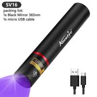 ราคา Alonefire SV16 365NM 5W UV ไฟฉาย ชาร์จ USB LED แบล็คไลท์ สําหรับทดสอบปัสสาวะสัตว์เลี้ยง (19768888433)