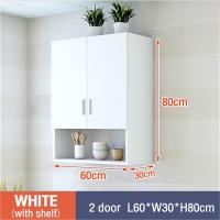 ราคา เก็บของ ตู้เก็บของติดผนัง ตู้แขวนห้องครัว เรียบง่าย ตู้แขวนผนัง ตู้ติดผนังห้องครัว อเนกประสงค ชั้นวางของในครัว (22593563553)