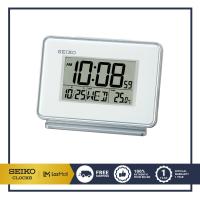 ราคา SEIKO CLOCKS นาฬิกาดิจิตอล รุ่น QHL068W ขนาด 4x4 9นิ้ว (1746804711)