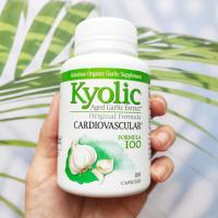 ราคา Kyolic Aged Garlic Extract ไคโอลิค กระเทียมบ่มสกัดไร้กลิน ออร์แกนิค Formula 100 Cardiovascular สูตรดั้งเดิม 100 และ 200 Capsules Wakunaga (451131189)