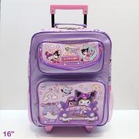 ราคา กระเป๋าเป้ล้อลากนักเรียน 16 นิ้ว ลายยูนิคอร์น ลายคิตตี้ ลายมายเมโลดี้ กระเป๋านักเรียนTrolley Bag 16 สินค้าขายดี (21314333079)
