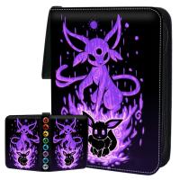 ราคา 900pcs New Pokemon Cartoons Games Collectible Cards Card Holders Charmander Eevee Album Books Binders Toys for Kids Gifts (21438085630)