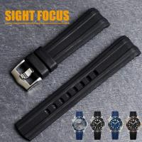 ราคา สายนาฬิกายางปลายโค้ง20มม สำหรับ Omega ใหม่ Seamaster 300นักประดาน้ำ007สายนาฬิกาสายนาฬิกากำไลข้อมือทรงเข็มขัด (22407787780)