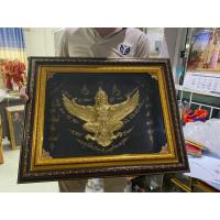 ราคา กรอบพญาครุฑ มหาเศรษฐี ขนาดใหญ่ กว้าง25นิ้ว สูง 20นิ้ว พญาครุฑองค์ลอย (10530292362)