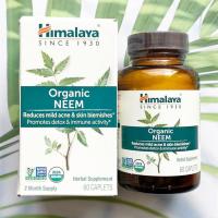 ราคา สารสกัดจากสะเดาอินเดียออแกนิค Organic Neem 60 Caplets Himalaya (3867580957)