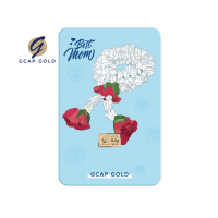 ราคา ทองคำแท่ง 0 3 กรัม ลาย มาลัยรัก ทองคำ 96 50 GCAP GOLD จัดส่งฟรี แผ่นทอง การ์ดทอง ทองแท้ (22383473570)