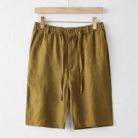 ราคา ผ้าไหมน้ำแข็งกางเกงขาสั้นผ้าลินินผู้ชายหลวมขนาดใหญ่ฤดูร้อนบางผ้าฝ้ายผ้าลินินห้ากางเกงสไตล์จีนผ้าลินินบริสุทธิ์กางเกงขาสั้นชายหาด Beetuniqlo Lulu (15437953339)