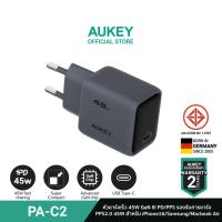 ราคา สำหรับ iPhone 16 AUKEY PA C2 หัวชาร์จเร็ว Comet Series PD 45W Wallcharge with Gan Technology ชาร์จเร็วแรง ด้วยเทคโนโลยี GaN (22757185096)