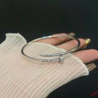 ราคา Kajia High Version Nail Bracelet Womens Seiko Thick Plated 18K Rose Gold Full Drill Tail Diamond Bracelet Jewelry (21420257587)