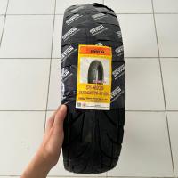 ราคา ยางเรเดียลขอบ12 ขอบ14 ขอบ13 tubeless ยางนอกไม่ใช้ยางใน ยางนอกมอเตอร์ไซค์ ลายสายฟ้า ยางนอก pcx msx zoomer scoopy i filano click vespa ksr Aerox Goodride SPSmotor (22814921518)