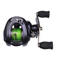 ราคา TRAINFIS Baitcasting Reel With The Line 8KG Max Drag 7 2 1 Gear Ratio High Speed Fishing Reel 5 1BB BC Fishing Rod Casting Reel Aluminium Spool (21874224197)