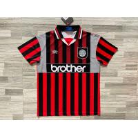 ราคา เสื้อฟุตบอล แมนซิตี้ แชมป์พรีเมีย 2023 ย้อนยุค เกรดแฟนบอล Manchester City Retro Jersey Fan Grade (19461459624)