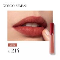 ราคา ของแท้ 100 ลิปสติก GIORGIO ARMANI mini 3 5ml ลิปสติกหลอดสีแดง ลิปสติกใหม่ ใหม่ lipstick glaze Armani 214 206 400 405 415 (22313812465)